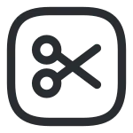 Scissor 2 SVG Icon